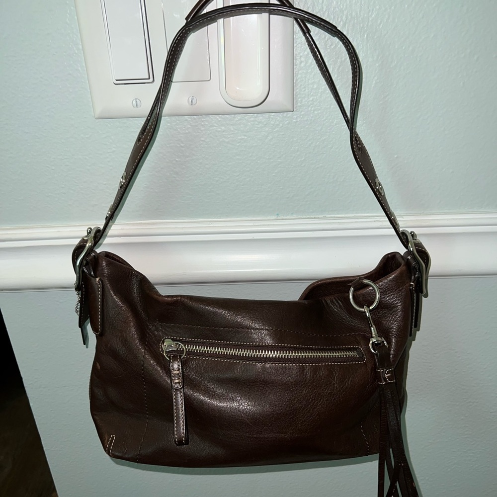 Coach Legacy Vintage Soft Brown Leather Handbag